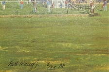 The Royal & Ancient St Andrews Clubhouse Artist Proof Painting by Artist Bill Waugh #2/25