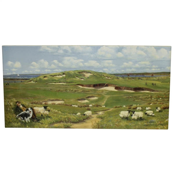 Royal North Devon Golf Club Artist Proof Painting by Artist Bill Waugh #11/50