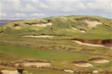 Royal North Devon Golf Club Artist Proof Painting by Artist Bill Waugh #11/50