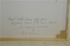 Royal North Devon Golf Club Artist Proof Painting by Artist Bill Waugh #11/50