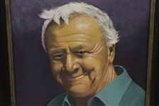 Arnold Palmer Portrait Painting by Bill Waugh - Artist Proof #15/25 w/ Frame