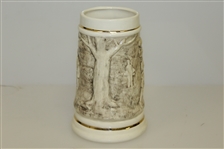 Bill Waugh Handcrafted Old-Time Golf Theme Stein - Porcelain