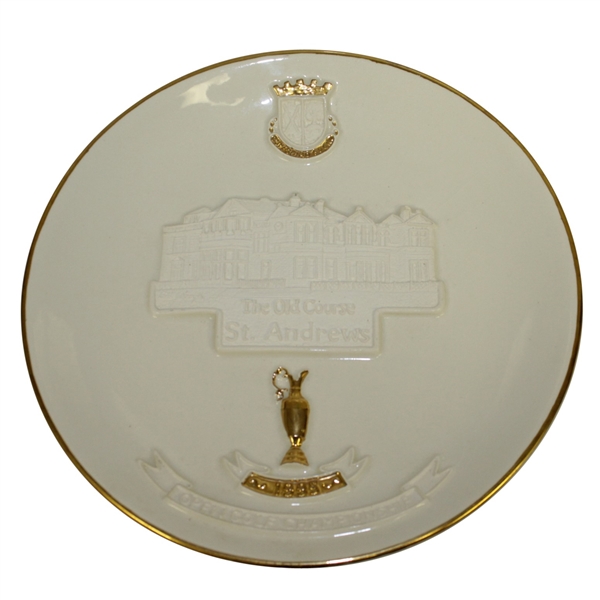 1995 Open Championship at St Andrews Decorative Porcelain Plate by Bill Waugh - Palmers Last