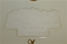 1995 Open Championship at St Andrews Decorative Porcelain Plate by Bill Waugh - Palmer's Last