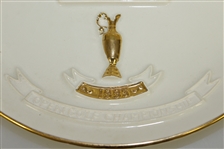1995 Open Championship at St Andrews Decorative Porcelain Plate by Bill Waugh - Palmer's Last