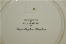 1995 Open Championship at St Andrews Decorative Porcelain Plate by Bill Waugh - Palmer's Last