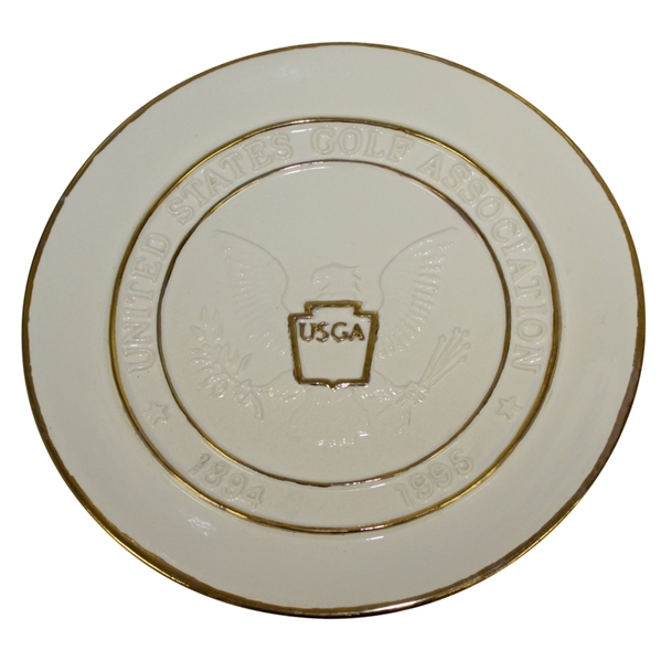 United States Golf Association 1894-1995 Centennial Plate Artist Proof #3/10 by Bill Waugh