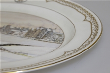 St Andrews Millenium Collection Plate by Bill Waugh - Aynsley Fine Bone China /2000