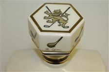 St Andrews The Old Course Porcelain Artist Proof Decanter by Bill Waugh - The Clubhouse Collections