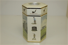 St Andrews Golf Theme Collector Series Decanter by Artist Bill Waugh - Crown Duchy of England