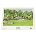 Bill Waugh Artists Proof #11! - Augusta 11th Green RTJ Collection Signed by Jones & Waugh JSA ALOA