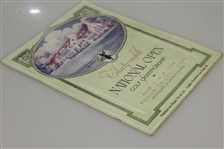 1934 US Open Championship at Merion Cricket Club Program - Olin Dutra Winner