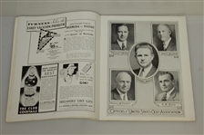 1934 US Open Championship at Merion Cricket Club Program - Olin Dutra Winner
