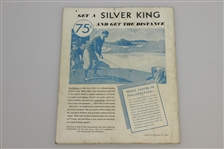 1934 US Open Championship at Merion Cricket Club Program - Olin Dutra Winner