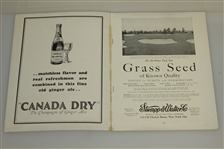1932 US Open Championship at Fresh Meadow Country Club Program - Gene Sarazen Winner