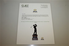 Horton Smith's 1960 Ben Hogan GWAA Comeback Player of the Year Trophy by Henry Vanwa 