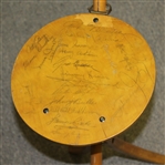 Craig Wood, Guldahl, Hogan & Others Signed Vintage 1941 Wood Fold Seat JSA FULL #Z56333