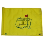 Tiger Woods Signed Masters Course Flown Flag UDA #SHO38177