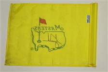 Tiger Woods Signed Masters Course Flown Flag UDA #SHO38177