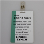 2000 US Open at Pebble Beach Credentials Badge - 1st Leg of Tiger Slam