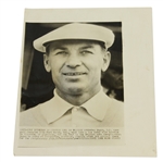 Ben Hogan 1953 Open Championship Original UPI Wire Photo - Completes Grand Slam