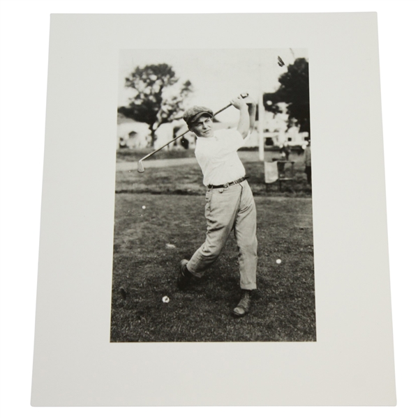 Bobby Jones as a Young Boy Press Photo w/ Emory Univ. Woodruff Library Back Stamp
