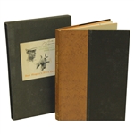 1957 1st Deluxe Edition "Ben Hogans Five Lessons" Golf Book - with Slipcase