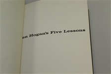 1957 1st Deluxe Edition Ben Hogans Five Lessons Golf Book - with Slipcase