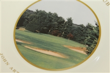 Pine Valley Golf Club John Arthur Brown Trophy Lenox Plate - Featuring 4th Hole