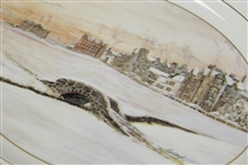 St Andrews Millenium Collection Platter by Bill Waugh - Aynsley Fine Bone China 46/2000