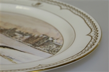 St Andrews Millenium Collection Platter by Bill Waugh - Aynsley Fine Bone China 46/2000