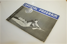 1939 US Open at Philadelphia CC Program - Byron Nelson Winner