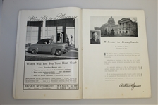 1939 US Open at Philadelphia CC Program - Byron Nelson Winner