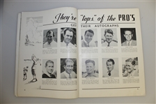 1939 US Open at Philadelphia CC Program - Byron Nelson Winner