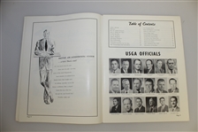 1952 US Open Championship at Northwood CC Program - Julius Boros Winner