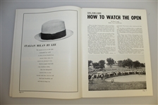 1952 US Open Championship at Northwood CC Program - Julius Boros Winner