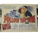 Authentic Follow the Sun Ltd Ed Theatrical Release Movie Litho-Poster