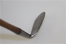 A. Covington Niblick Dreadnought 'Nice Golf Club' - Hand Forged in Scotland w/ Star Stamp