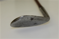 A. Covington Niblick Dreadnought 'Nice Golf Club' - Hand Forged in Scotland w/ Star Stamp