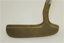 Ben Hogan Brass Head Putter Model P-152 w/ Unorthodox Shaft Design