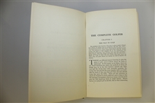 1924 'The Complete Golfer' by Harry Vardon Golf Book - Good Condition