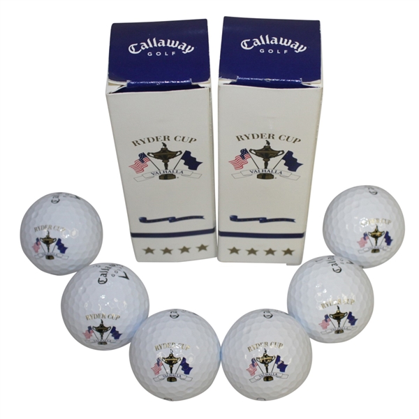 2008 Ryder Cup at Valhalla Callaway TourIX Logo Balls - Pair of Sleeves