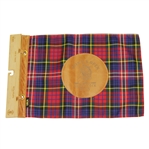 2018 US Open at Shinnecock Hills Embroidered Tartan Seamus Flag