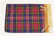 2018 US Open at Shinnecock Hills Embroidered Tartan Seamus Flag
