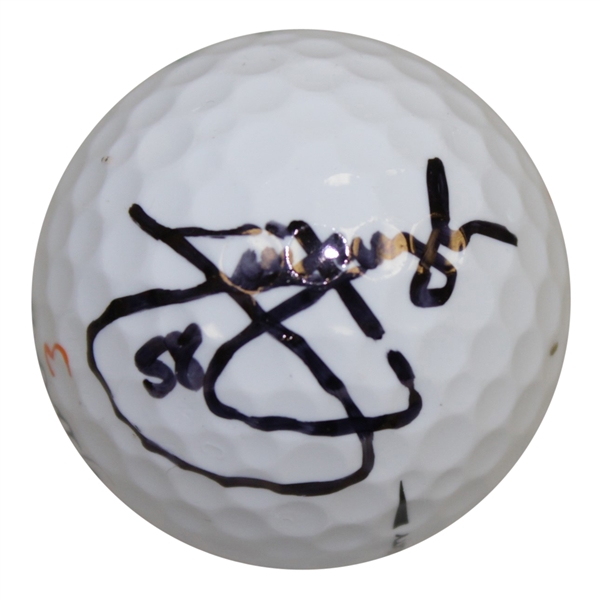 Jim Furyk Signed Masters Logo Golf Ball with 58 Notation Beckett #G92944