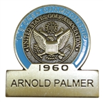 Arnold Palmer 1960 US Open Commemorative Contestant Badge - 2017 US Open Limited!