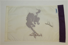 Arnold Palmer Signed WildFire Golf Club Course Used Flag JSA ALOA