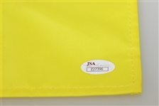 Jack Nicklaus Signed Undated Masters Embroidered Flag JSA #Z27396