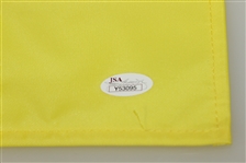 Phil Mickelson Signed Undated Masters Embroidered Flag JSA FULL #Y53095