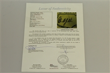 Phil Mickelson Signed Undated Masters Embroidered Flag JSA FULL #Y53095